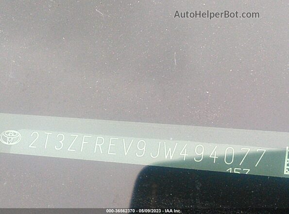 2T3ZFREV9JW494077 2018 TOYOTA LE Maroon Engine compartment view