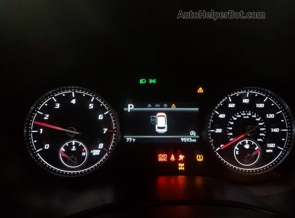 5NMS1DAJ6PH520685 2023 HYUNDAI SANTA Gray Вид щитка приладів