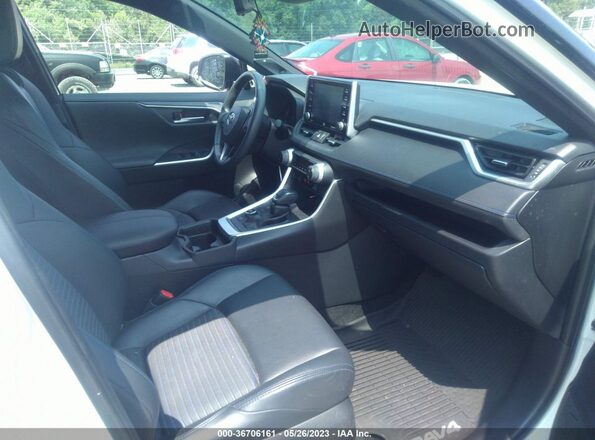JTMEWRFV8LJ041213 2020 TOYOTA RAV4 White Widok wnętrza z przodu