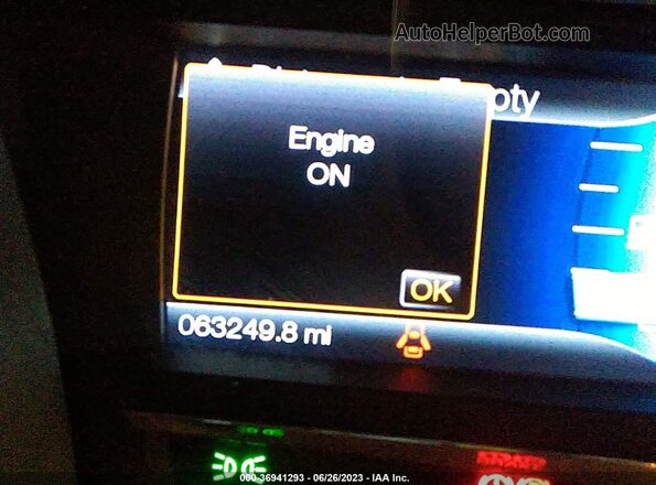 2FMGK5D83KBA22657 2019 FORD FLEX White Vista de los asientos traseros