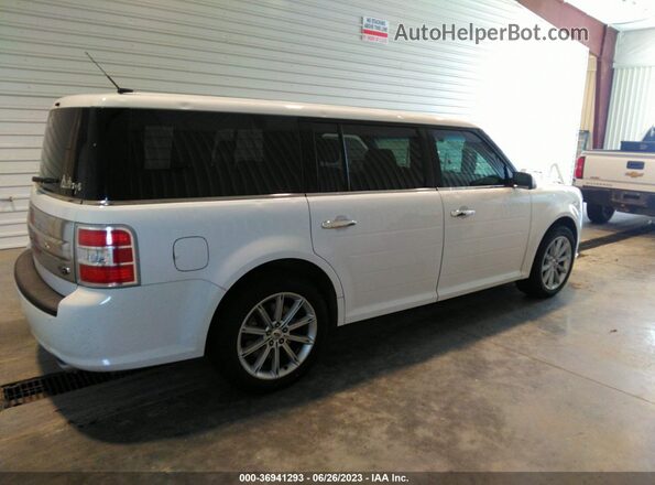 2FMGK5D83KBA22657 2019 FORD FLEX White Vista interior trasera