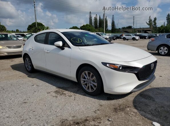 JM1BPAJLXM1300972 2021 MAZDA 3 White Вид салону спереду