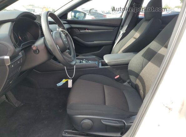 JM1BPAJLXM1300972 2021 MAZDA 3 White Вид наклейки з VIN-кодом