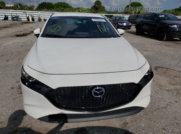 JM1BPAJLXM1300972 2021 MAZDA 3 White Вид щитка приладів