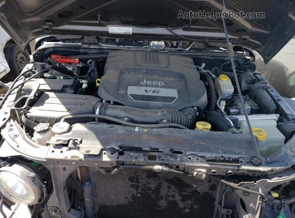 1C4BJWDG3HL594755 2017 JEEP WRANGLER Green ძრავის განყოფილების ხედი
