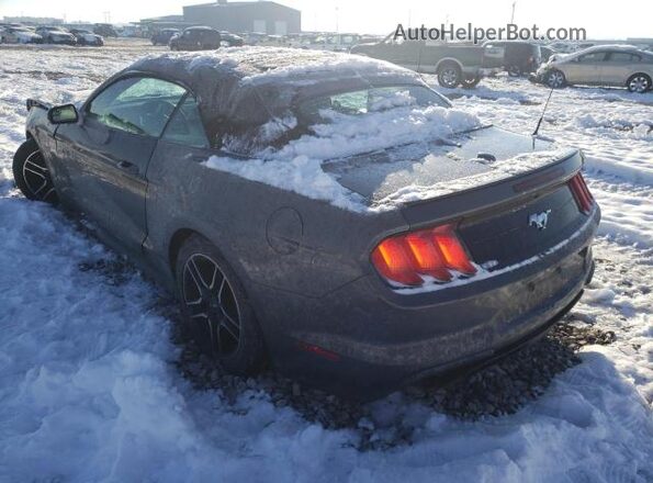 1FATP8UH7J5110898 2018 FORD MUSTANG Gray 