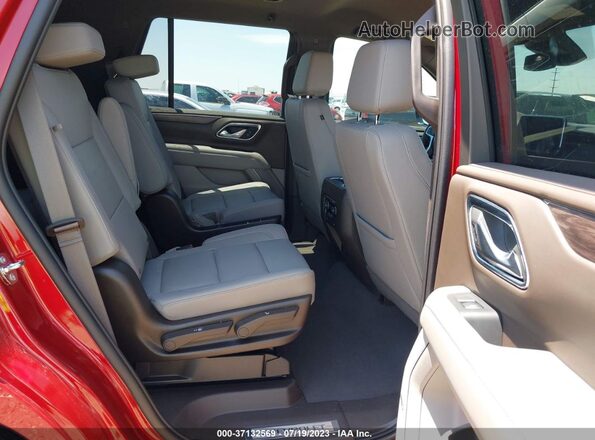 1GNSCNKD5PR365560 2023 CHEVROLET TAHOE Red Vista de la etiqueta del VIN