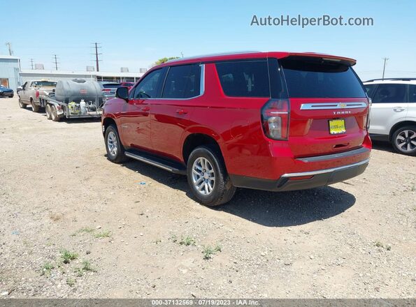 1GNSCNKD5PR365560 2023 CHEVROLET TAHOE Red Trasero izquierdo