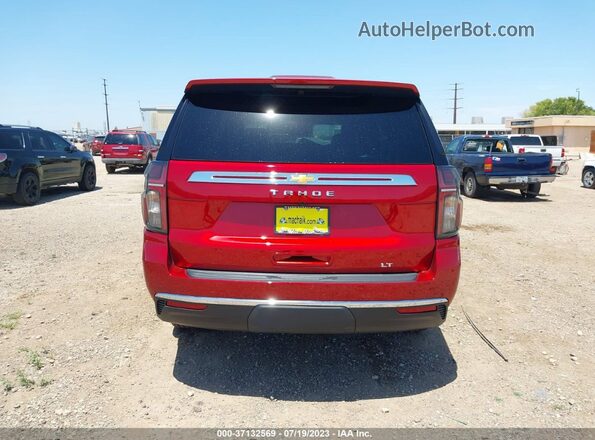 1GNSCNKD5PR365560 2023 CHEVROLET TAHOE Red 