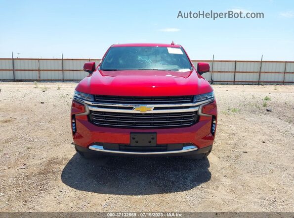 1GNSCNKD5PR365560 2023 CHEVROLET TAHOE Red Vista del cuadro de instrumentos