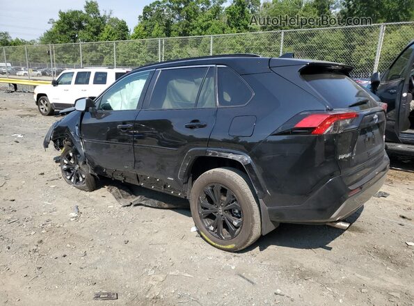 4T3T6RFV7PU118068 2023 TOYOTA RAV4 Black Задня ліва чверть