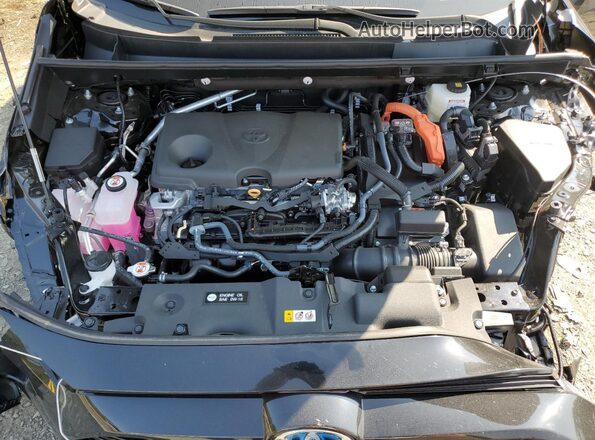 4T3T6RFV7PU118068 2023 TOYOTA RAV4 Black Вид підкапотного простору