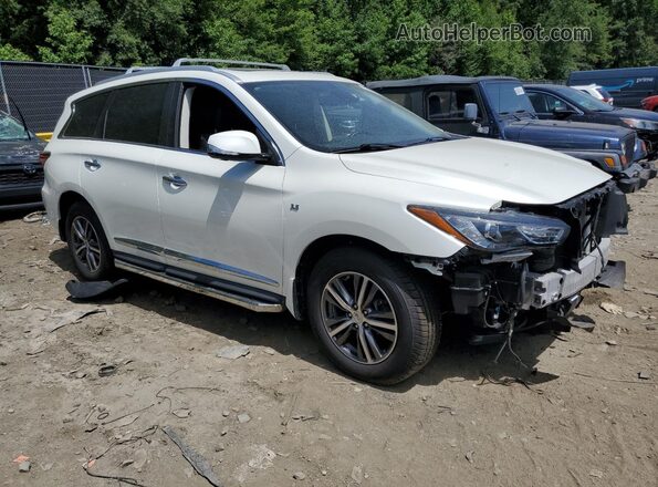 5N1DL0MM8KC504282 2019 INFINITI QX60 White Delantero derecho