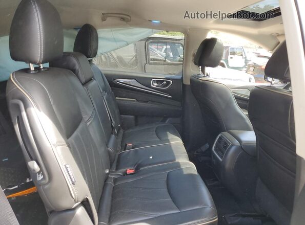 5N1DL0MM8KC504282 2019 INFINITI QX60 White Vista interior trasera