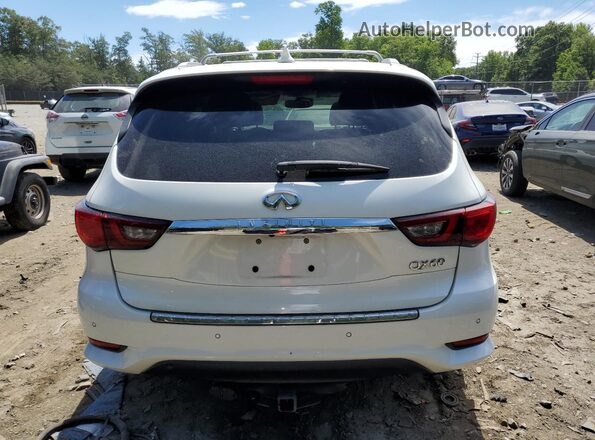 5N1DL0MM8KC504282 2019 INFINITI QX60 White Vista trasera