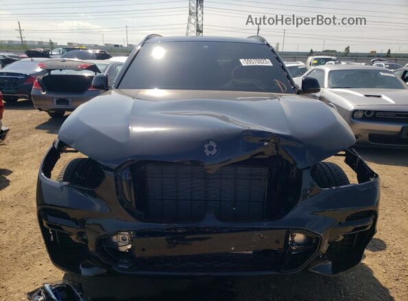 5UXCR6C04P9R98871 2023 BMW X5 Black ხელსაწყოთა პანელის ხედი