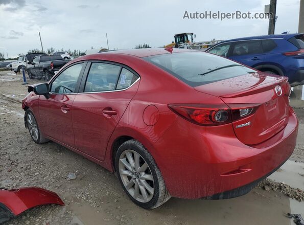 JM1BN1W36H1125916 2017 MAZDA 3 Red Rear left