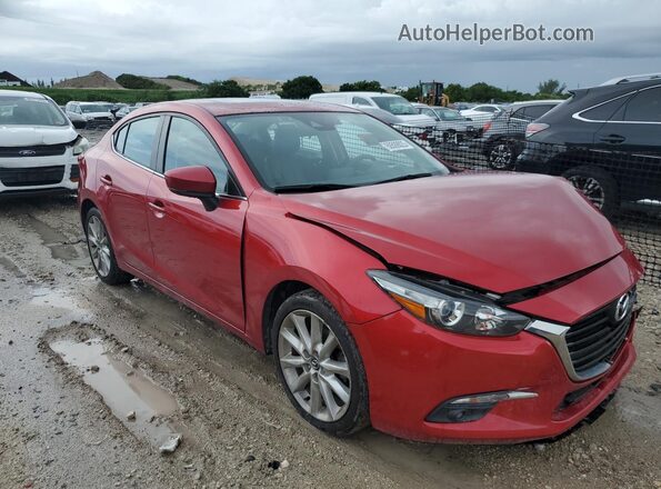 JM1BN1W36H1125916 2017 MAZDA 3 Red Front right