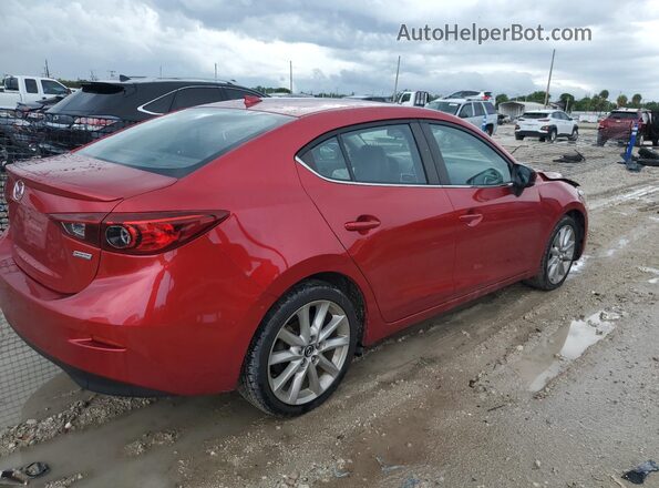 JM1BN1W36H1125916 2017 MAZDA 3 Red Rear right