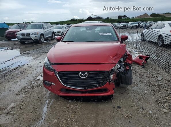 JM1BN1W36H1125916 2017 MAZDA 3 Red Front view