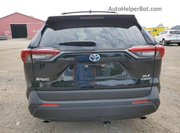 JTMB6RFV6ND078099 2022 TOYOTA LE Black Widok wnętrza z tyłu