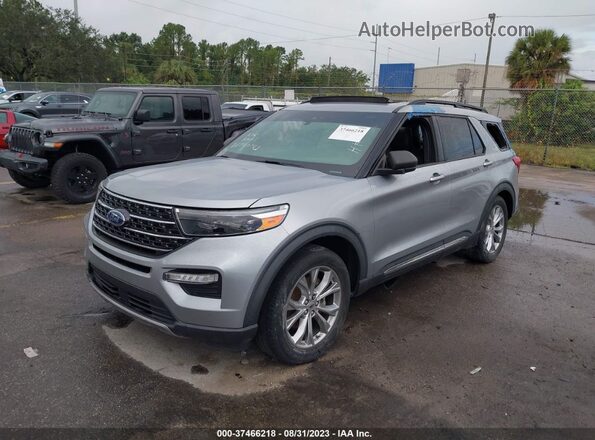 1FMSK7DH6LGA10874 2020 FORD FORD EXPLORER Серый Передняя левая четверть