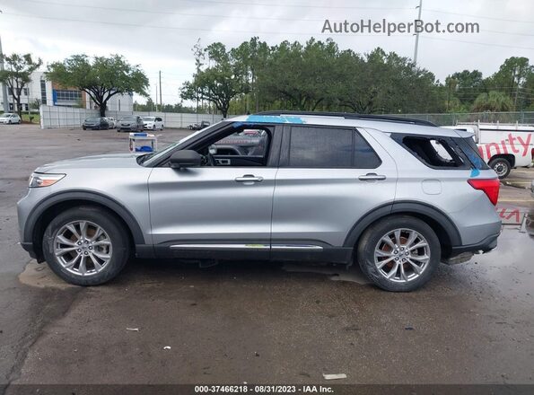 1FMSK7DH6LGA10874 2020 FORD FORD EXPLORER Серый Панорамный вид салона 360°