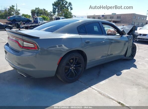 2C3CDXBG7HH504965 2017 DODGE CHARGER Gray უკანა მარჯვენა