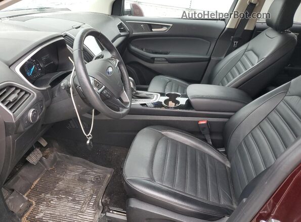 2FMPK4J97JBC61702 2018 FORD EDGE Burgundy Սալոնի դիմացի տեսք
