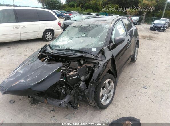 3CZRU5H55HG707640 2017 HONDA HR-V Black Вид спереду