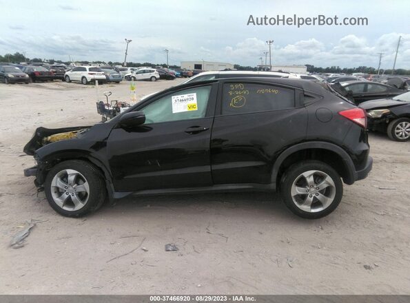 3CZRU5H55HG707640 2017 HONDA HR-V Black Панорамний вид салону 360°
