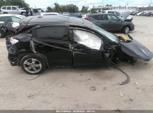 3CZRU5H55HG707640 2017 HONDA HR-V Black Вид задньої частини салону