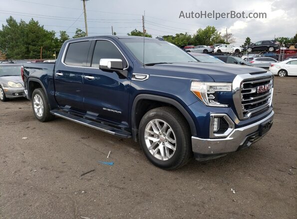 3GTP8DED5LG363873 2020 GMC SIERRA Синий Передняя правая четверть
