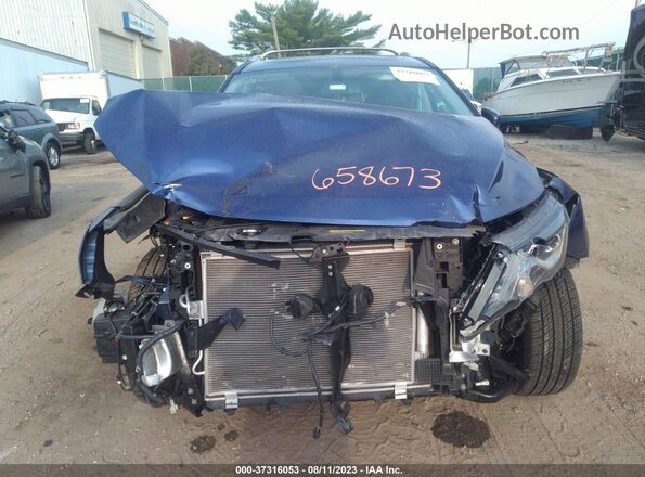 5N1DR2MM2JC658673 2018 NISSAN PATHFINDER Blue Вид щитка приладів