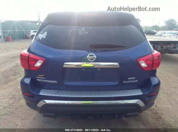 5N1DR2MM2JC658673 2018 NISSAN PATHFINDER Blue 
