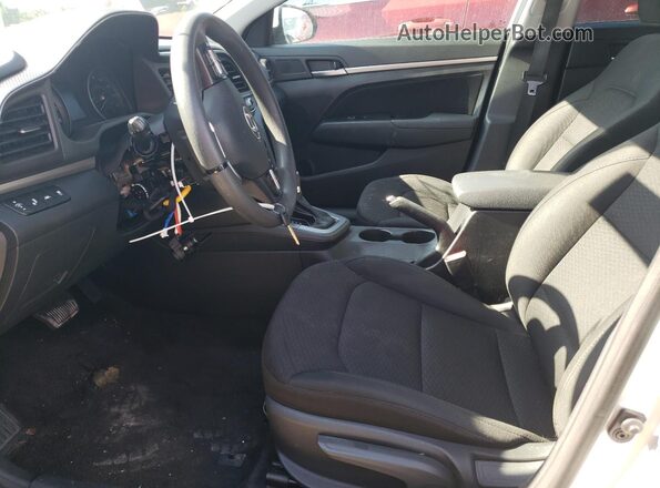 5NPD84LF5KH408274 2019 HYUNDAI ELANTRA White Սալոնի դիմացի տեսք
