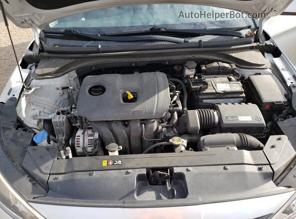 5NPD84LF5KH408274 2019 HYUNDAI ELANTRA White Սալոնի հետևի տեսք