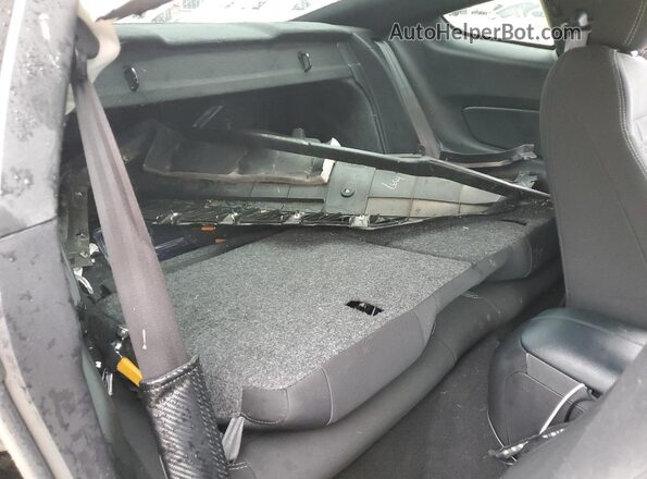 1FA6P8TH2L5175093 2020 FORD MUSTANG Black Rear seats view