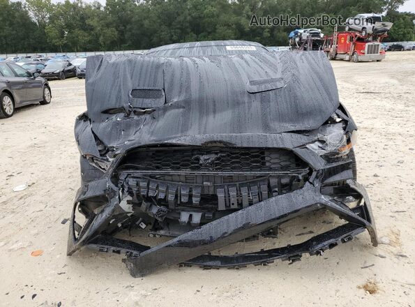 1FA6P8TH2L5175093 2020 FORD MUSTANG Black Front view