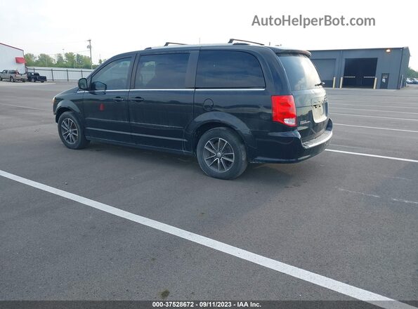 2C4RDGCG4HR853077 2017 DODGE GRAND CARAVAN Black Rear left