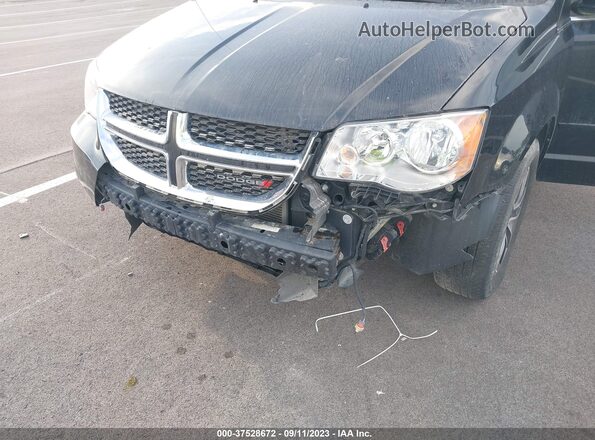 2C4RDGCG4HR853077 2017 DODGE GRAND CARAVAN Black Front view