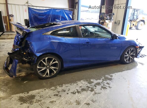 2HGFC3A58HH751448 2017 HONDA CIVIC Blue უკანა მარჯვენა