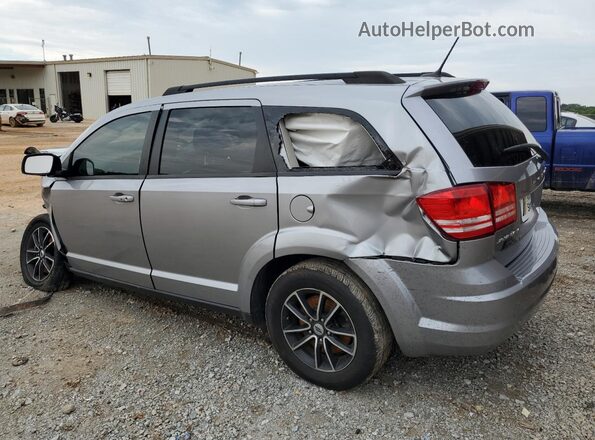 3C4PDCAB5JT167446 2018 DODGE JOURNEY Silver Задня ліва чверть