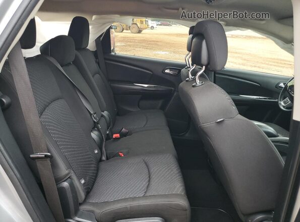 3C4PDCAB5JT167446 2018 DODGE JOURNEY Silver Вид задньої частини салону