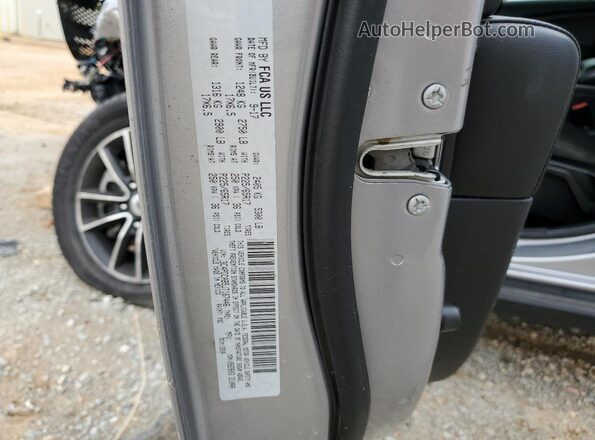3C4PDCAB5JT167446 2018 DODGE JOURNEY Silver Панорамний вид салону 360°