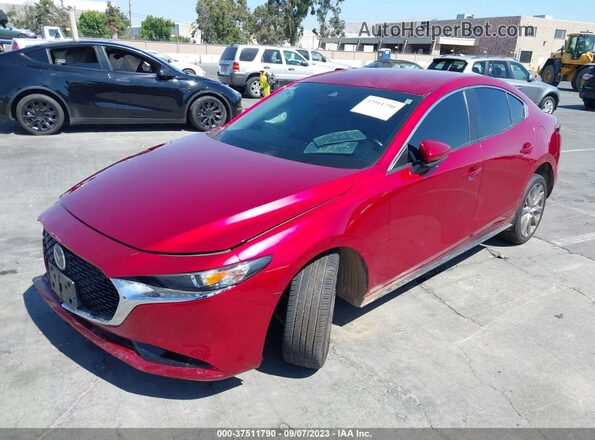 3MZBPADL8KM108264 2019 MAZDA 3 Red Front left