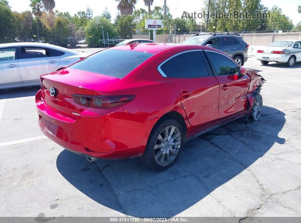 3MZBPADL8KM108264 2019 MAZDA 3 Red Rear right