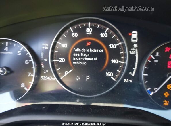 3MZBPADL8KM108264 2019 MAZDA 3 Red Rear seats view