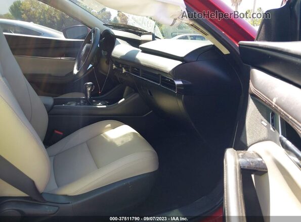 3MZBPADL8KM108264 2019 MAZDA 3 Red Front interior view