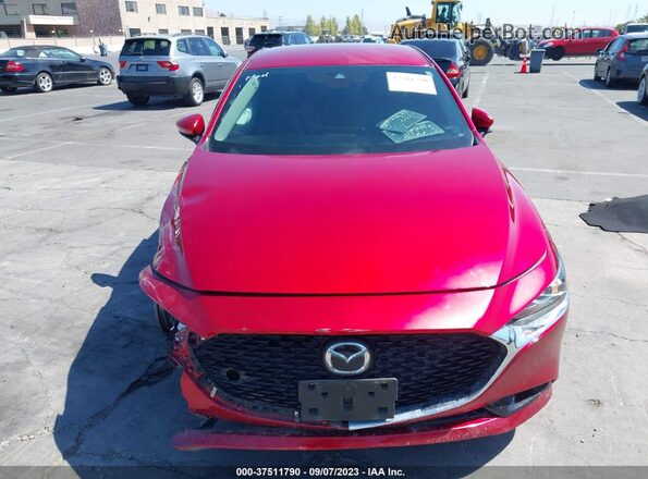 3MZBPADL8KM108264 2019 MAZDA 3 Red Rear interior view